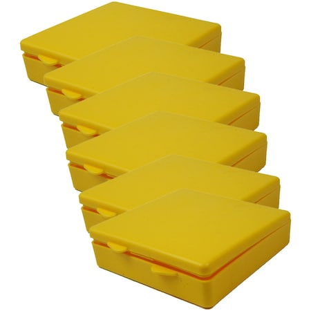 Romanoff Micro Box, Yellow, 6PK 60403